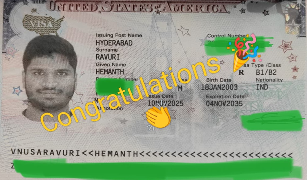 Visa approval 15