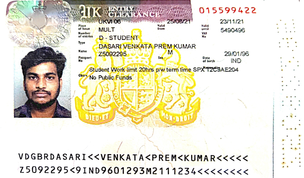 Visa approval 61